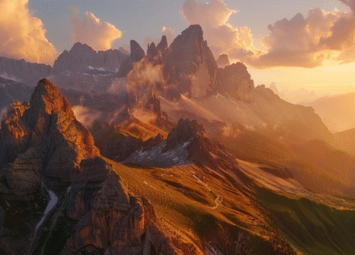 Dolomites Mountains